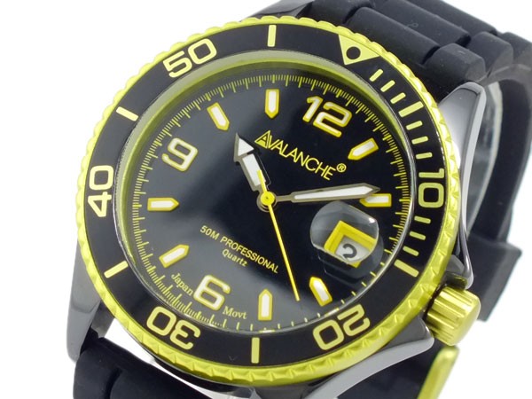アバランチ AVALANCHE 腕時計 AV-1017CER-YW