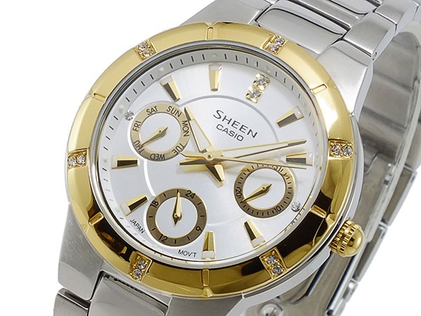 人気商品再入荷 カシオ Casio シーン Sheen クオーツ レディース 腕時計 時計 She 3800sg 7a ついに再入荷 Alimamiy Ru