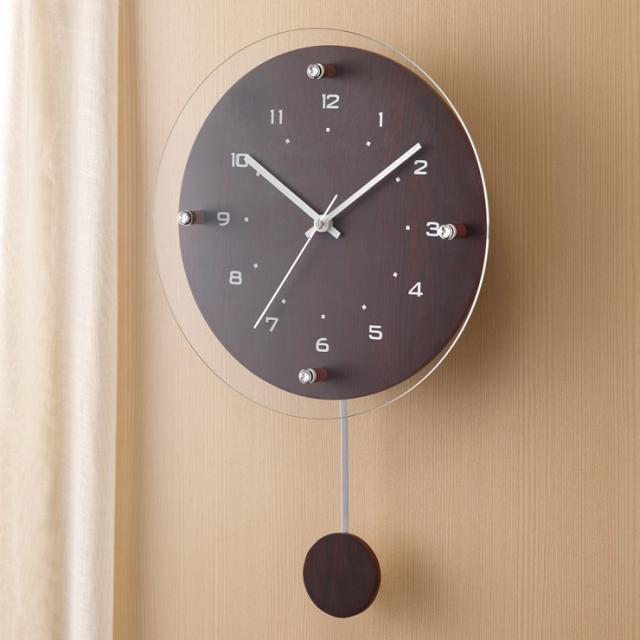 安いそれに目立つ 電波振り子時計アンティール W 473 Br シンプル ナチュラル おしゃれ インテリア雑貨 インテリア 雑貨 時計 送料無料 正規販売代理店 Asianatusah Shop