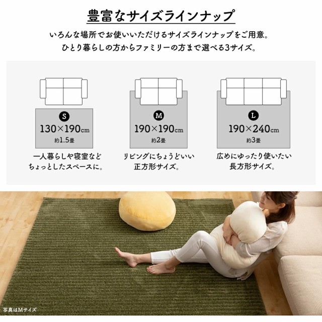新品大特価 +PLUS HEAT 国産ラグマット ホットカーペットカバー (床暖房対応・ホットカーペット対応)190×240cm(約3畳)(代引不可)の通販はau PAY マーケット - リコメン堂インテリア館|商品ロットナンバー:400 低価最新品
