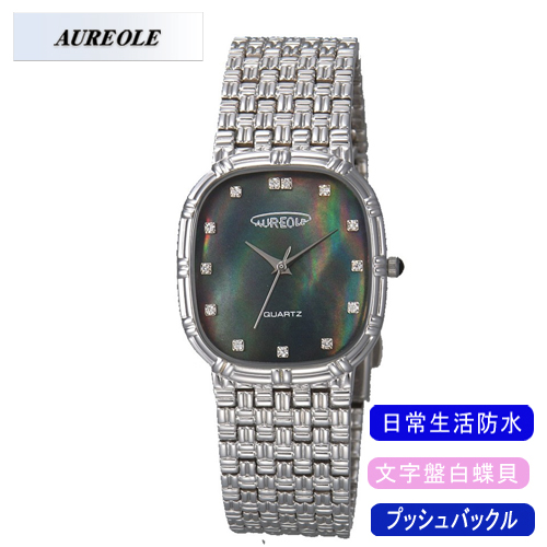 新作モデル 10点入り 代引き不可 送料無料 日常生活用防水 文字盤白蝶貝 アナログ表示 Sw 475m 1 メンズ腕時計 Aureole オレオール その他腕時計 Tarquinhall Com
