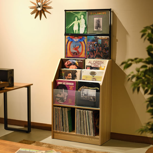 即日出荷 レコードディスプレイラック 木目ナチュラル レコード ジャケット ディスプレイ 約280枚収納 幅71cm ガラス 飾り棚 おしゃれ 50 Off Olsonesq Com