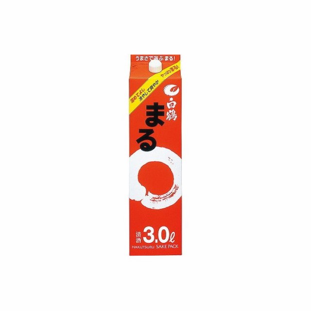 まとめ買い 白鶴酒造 株 白鶴 まる サケパック 3l X4個セット まとめ セット まとめ売り お酒 アルコール 代引不可 送料無料 の通販はau Wowma ワウマ リコメン堂 商品ロットナンバー