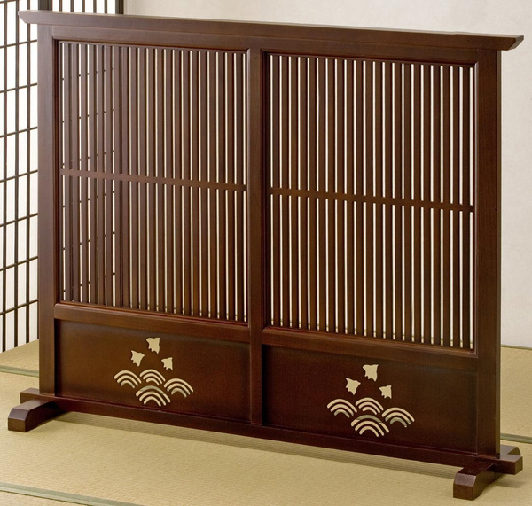 超美品 格子衝立 幅130cm 桐製 格子 天然木 衝立 間仕切り 仕切り ブラインド 和室 おしゃれ 送料無料 値引 Www Songtainews Net