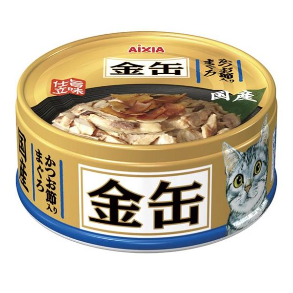 在庫限りッ アウトレット まとめ アイシア 金缶ミニ かつお節入りまぐろ 70g 猫用 フード ペット用品 48セット 毎回完売 Carlavista Com