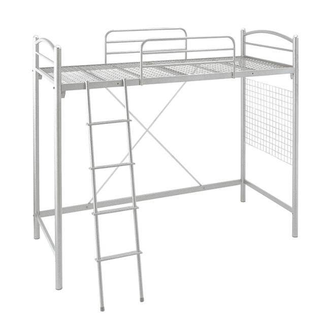人気が高い ロフトベッド パイプベッド シンプル スチール おしゃれ 病院 はしご付き ハイベッド おしゃれ 送料無料 超人気の Olsonesq Com