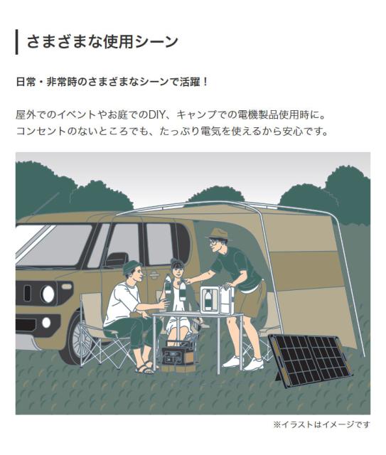 格安セール JVCケンウッド キャンプ 防災の通販はau PAY マーケット - リコメン堂インテリア館|商品ロットナンバー:507673641 ポータブルソーラーパネル BH-SP100-C 出力100W 折りたたみ式 アウトドア NEW限定品