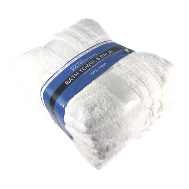 【costco コストコ】【Grandeur グランドール】業務用 バスタオル 6枚入 76X132cm 高級タオル 業務用タオルの通販はau