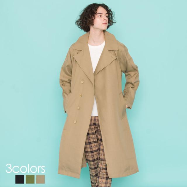 セール Sale Off トレンチコート メンズ Vicci ビッチ ビッグシルエットトレンチコート 即日発送 アウター コート 羽織り ロング丈 薄の通販はau Pay マーケット Silver Bullet シルバーバレット 商品ロットナンバー