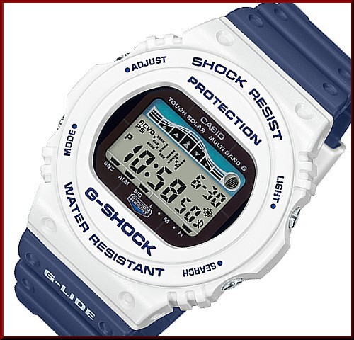 Casio G Shock カシオ Gショック G Lide Gライド ソーラー電波腕時計 ホワイト ネイビー 国内正規品 Gwx 5700ss 7jf 送料無料 の通販はau Pay マーケット Bright 商品ロットナンバー