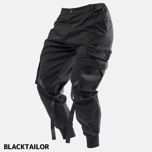BLACKTAILOR ブラックテイラー C1 CARGO BLACK カーゴパンツ ブラック メンズ B系 hiphop ストリート系