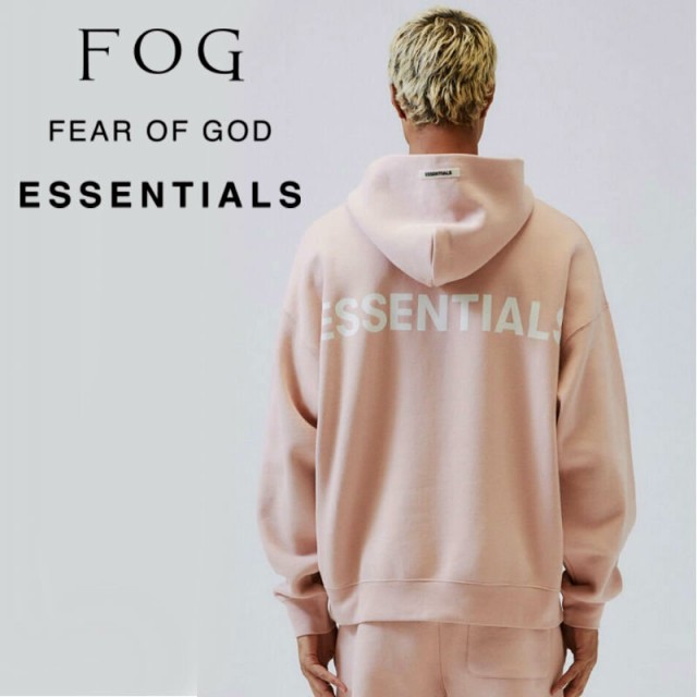 FOG Essentials エッセンシャルズ LA限定 パーカー ブラック M+
