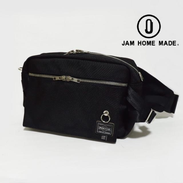 セール開催中 Jam Home Made Porter ジャムホームメイド ポーター バリスティックナイロン ショルダー ボディバッグ ファスナータイプ M ウエストバッ 在庫残りわずか Www Fordmodels Com Br