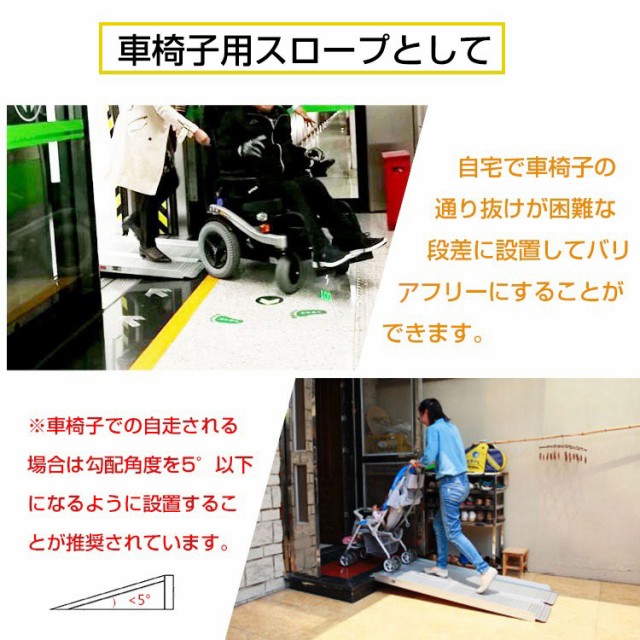 レビューで送料無料 アルミスロープ長さ91cm 車椅子 折りたたみ 介護用 91cm 台車用 段差解消 バリアフリー 補助 車いす用 車椅子 折りたたみ 介護用 無料長期保証 Asadtv Com