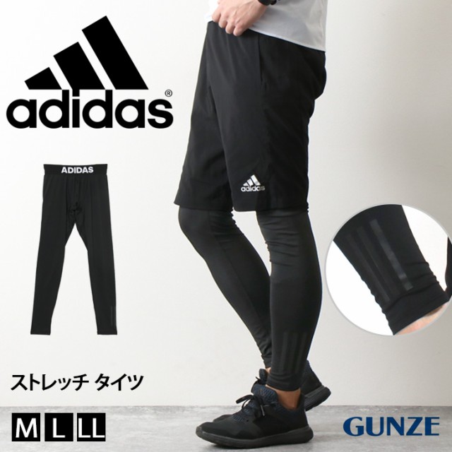 Adidas アディダス ストレッチメッシュ タイツ レギンス スパッツ ロングタイツ メンズ スポーツインナー スポーツウェア ランニングの通販はau Wowma ワウマ Joknet 商品ロットナンバー