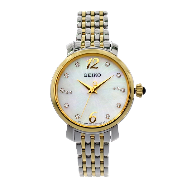 セイコー Seiko 腕時計 レディース 引出物 Srz522p1 クオーツ シルバー シェル ゴールド