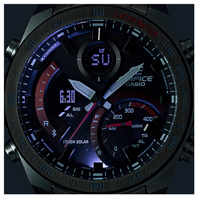 ノグラフと カシオ ブラック レッド 腕時計 ECB-900DB-1Aの通販はau PAY マーケット - 時計＆雑貨 ショップクロス｜商品ロット CASIO  エディフィス EDIFICE Bluetooth タフソーラー クロノグラフ アナログ デジタル ギフト