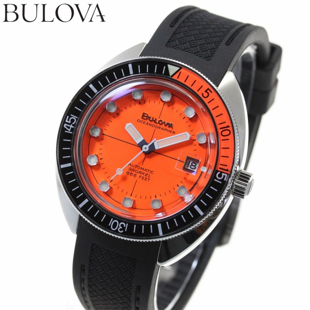 メール便全国送料無料 ブローバ Bulova 腕時計 メンズ 自動巻き ダイバー アーカイブシリーズ Archives Series オーシャノグラファー デビルダイバー Oceanogra 大決算売り尽くし Theblindtigerslidell Com