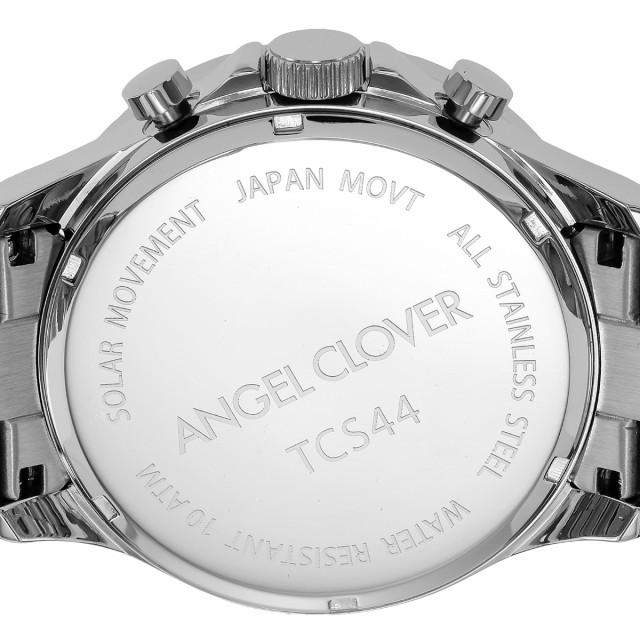 ベゼル エンジェルクローバー TIME CRAFT SOLAR クロノグラフ TCS44SWHの通販はau PAY マーケット - neelセレクトショップ｜商品ロットナンバー：470 ANGEL CLOVER ソーラー 腕時計 メンズ タイムクラフトソーラー ☦ョップ