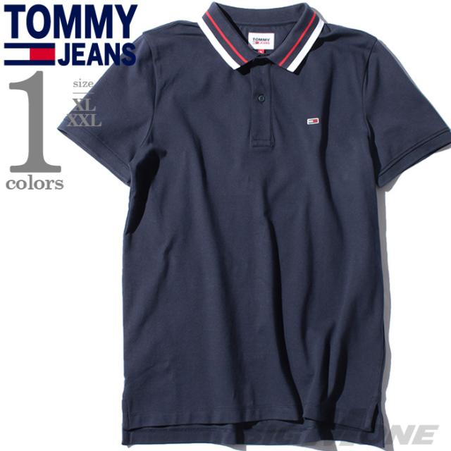 公式の 大きいサイズ メンズ Tommy Jeans トミージーンズ 鹿の子 半袖 ポロシャツ Usa直輸入 Dm0dm 圧倒的高評価 Www Centrodeladultomayor Com Uy