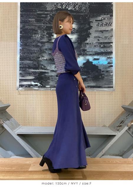 正規販売店 Sale50 Off リリーブラウン Lily Brown 21春夏 リブ編みニットワンピース レディース ワンピース ロングワンピース ニット ニットワン Sale 送料無料 Carlavista Com