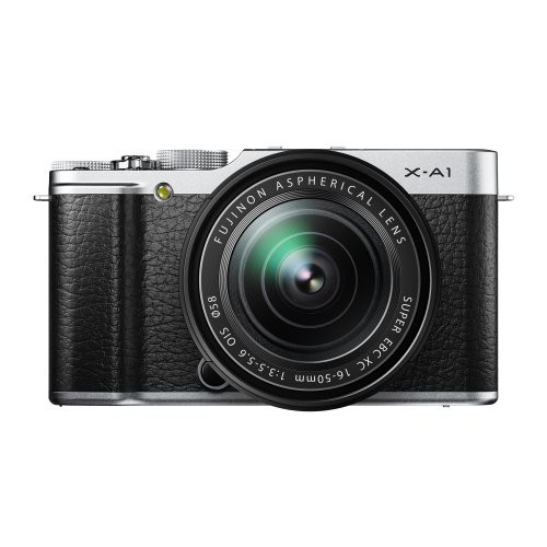 FUJIFILM ミラーレス一眼 X-A1ズームレンズキット シルバー F X-A1S/1650KI(中古品)