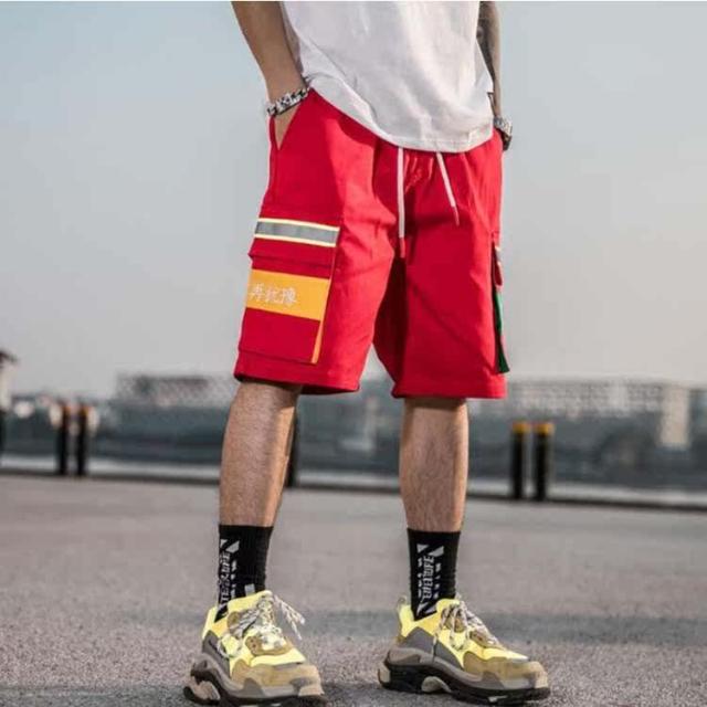 新作 メンズ ストレッチパンツ パンツ 薄手 五分丈パンツ カジュアル 男性用 青年 夏用 大きいサイズ オシャレ ファ