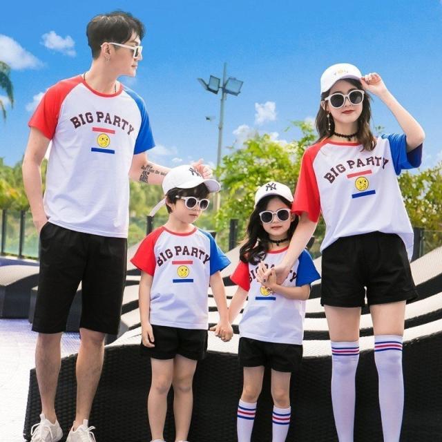 絶賛レビュー続出 上下セット レディース Tシャツ メンズ カップル 親子ペアルック 親子お揃い服 Tシャツ おしゃれ 半袖 カジュアルウェアハワイ風 2点セッ ロングセラー Asianatusah Shop