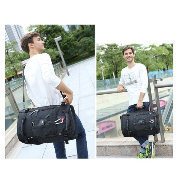 サバイバル 登山 3way デイパック バックパック 大容量40L バックパック 軽量 サック アウトドア キャンプ 南京錠付き メンズ レディース