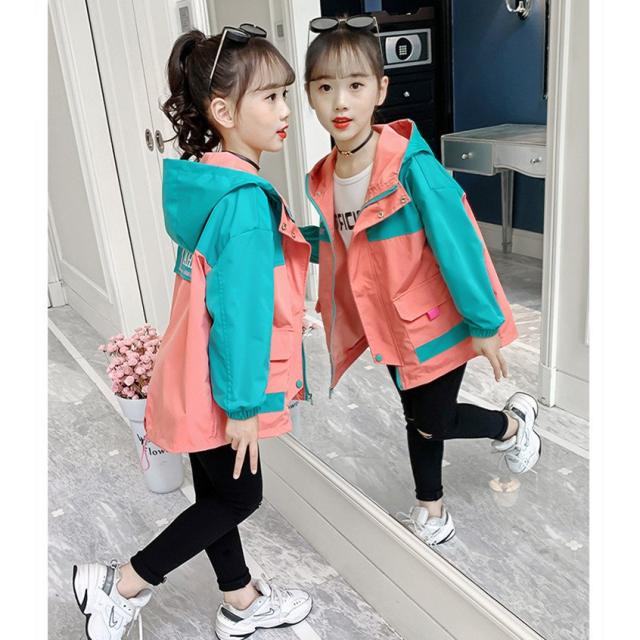 まとめ買い歓迎 こども服 女の子 キッズ マウンテンパーカー 春秋 アウター ジュニア ジャケット マウンテンパーカー 可愛い マウンテンパーカー おしゃ 初売りセール Simasenegal Cilss Int