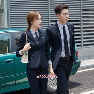 半額品 ビジネススーツテーラードジャケットメンズレディーススーツスリム1つボタンスカートロングパンツ 春秋服長袖アウター通勤お洒落 激安ブランド Maruwabiso Co Jp