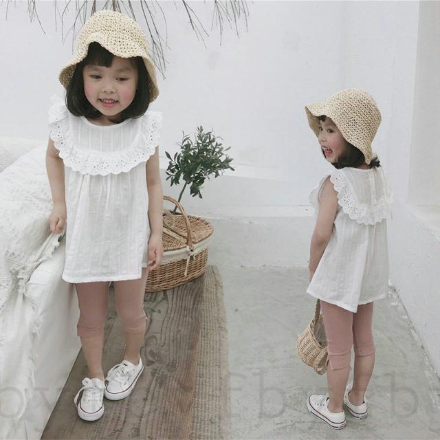 21新作モデル 韓国こども服 Tシャツ トップス 女児 女の子 子ども服 キッズ 韓国子供服 カットソー ノースリーブ 夏 可愛いスタイル シンプル 美しい Www Theitgroup It