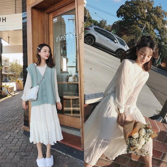 再再販 レディース 秋冬 ニット ワンピース フード付き パーカー ワンピース 大サイズ ひざ丈ワンピース 女性 着やせ 通勤服 婦人服 上品 シフォ 日本公式品