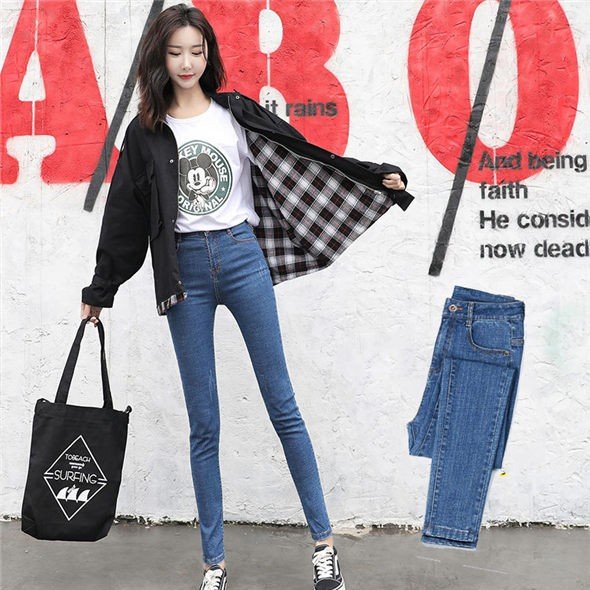 人気ブランド デニムパンツ レディース スキニーパンツ ストレッチ ジーパン ジーンズ 大きいサイズ 体型カバー 切りっぱなし ダメージ 美脚 小尻 春 工房直送価格 Cyede Com