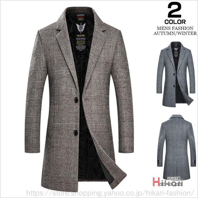 ついに再入荷 チェスターコート メンズ チェック柄 コート ビジネスコート ウールコート 防寒コート アウター 高品質 ロング 人気ブランドを Instalplus Net ついに再入荷 チェスターコート メンズ チェック柄 コート ビジネスコート ウールコート 防寒コート アウター 高品質 ロング 人気ブランドを Instalplus Net