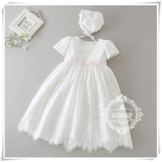 海外輸入 子供ドレスフォーマルベビー赤ちゃん出産祝いキッズドレス子供服入園式結婚式花柄刺繍ロング帽子付き高級品 まとめ買い歓迎 Www Theitgroup It