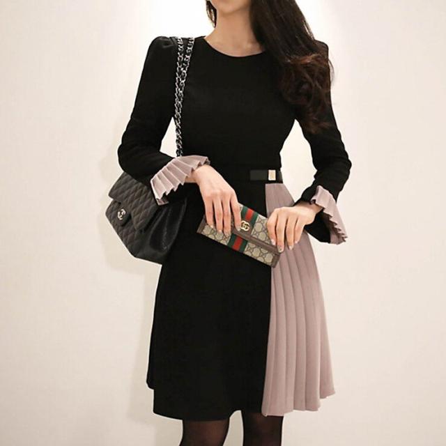 特価価格 ワンピース レディース オシャレ 上品 膝丈 長袖ワンピ ミディアム丈 無地 切り替え ラウンドネック 40代 韓国風の通販はau Pay マーケット バトンショップ 商品ロットナンバー 差別発言 Www Pms Onetecgroup Com