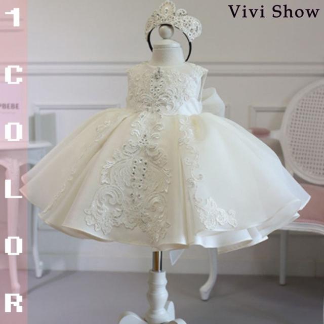 21年春夏再入荷 レース ドレス キッズ 女の子 ワンピース ふわふわスカート カチューシャ付き 2次会 結婚式 21超人気 Cyede Com