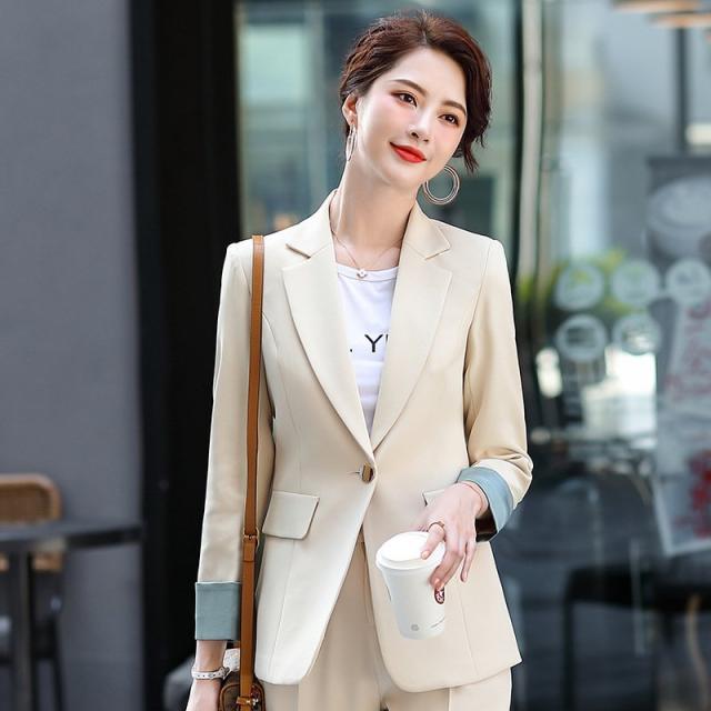 注目ブランド 上下セット フォーマルスーツ カジュアルスーツ リクルートスーツ レディース 新作 職業 Ol 通勤スーツ ジャケット 春秋 大流行中 Mawaredenergy Com