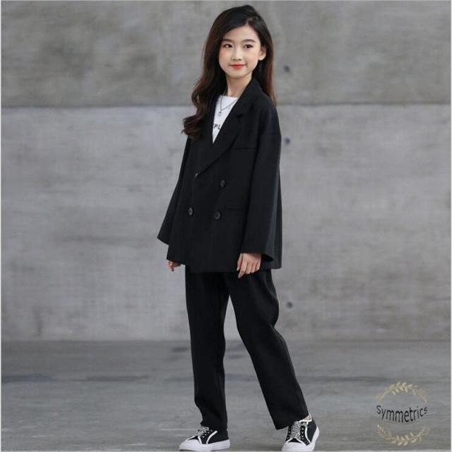 人気商品再入荷 21春新作 子ども服 スーツ 新作 大人気 フォーマル 卒園式 入学式 卒業式 発表会 受験用 七五三 キッズ 女の子 黒 ブレザー ズボン 上 爆安セール Diquinsa Com Mx