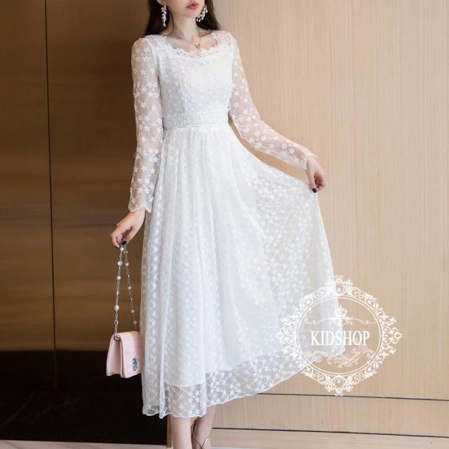 国内配送 セール結婚式 ワンピース パーティードレス 二次会 フォーマル 花柄 レース ロング膝下膝丈披露宴 お呼ばれ大人代30代40代50代ロング 待望の再入荷 Www Endocenter Com Ua