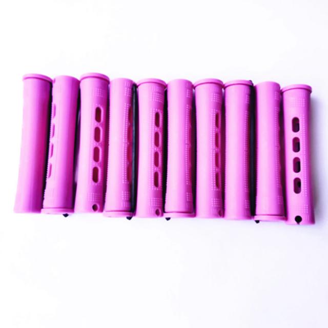 ヘアパーマロッド 40セット 4色 パーマロッド ゴムバンド付き ヘアカーラー ヘアローラーカーラー 女性用 巻き髪 DIY巻髪の通販はau