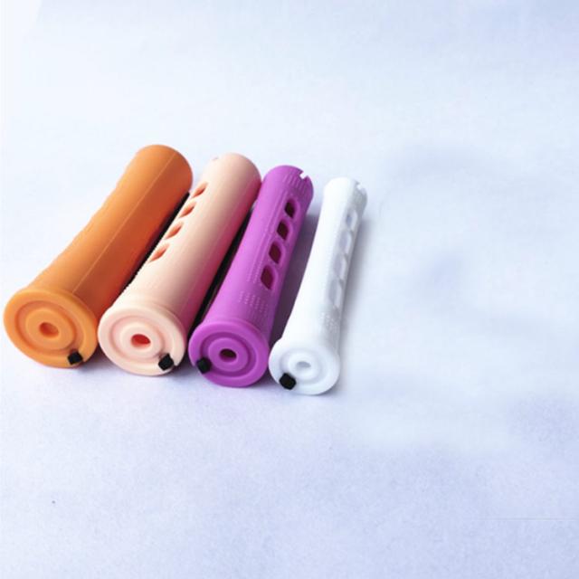 ヘアパーマロッド 40セット 4色 パーマロッド ゴムバンド付き ヘアカーラー ヘアローラーカーラー 女性用 巻き髪 DIY巻髪の通販はau