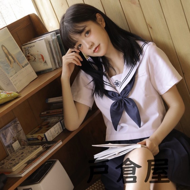 大きいサイズ JK制服 高校生 学生服 制服 セーラー服 コスプレ衣装 仮装 コスチューム 学院風 プリーツスカート入学式 卒業式 文化祭 春