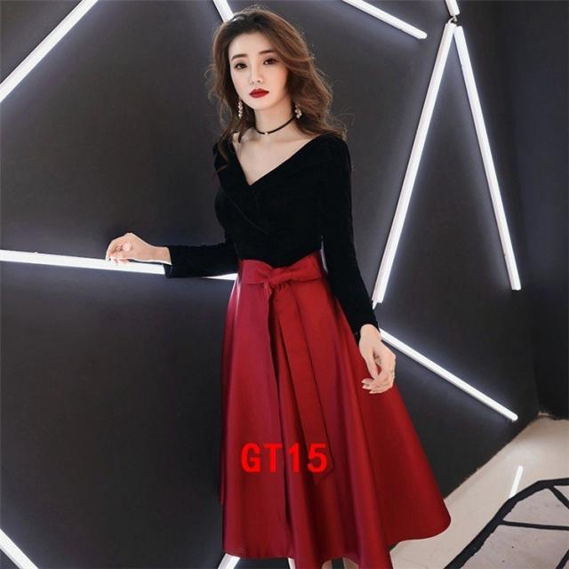 海外輸入 パーティードレスパーティドレス結婚式ワンピース長袖vネックミディアムドレス二次会お呼ばれウエディングドレス発表会お呼ばれ二次会披 輝く高品質な Conetica Com Mx