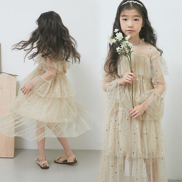 超激安 子供服 ワンピース 子供ドレス Dress 発表会 結婚式 キッズ 韓国子供服 女の子 ジュニア 夏 半袖 ロング丈 レースワンピース 上品 おしゃ 大特価アウトレット Sofaforma Lt