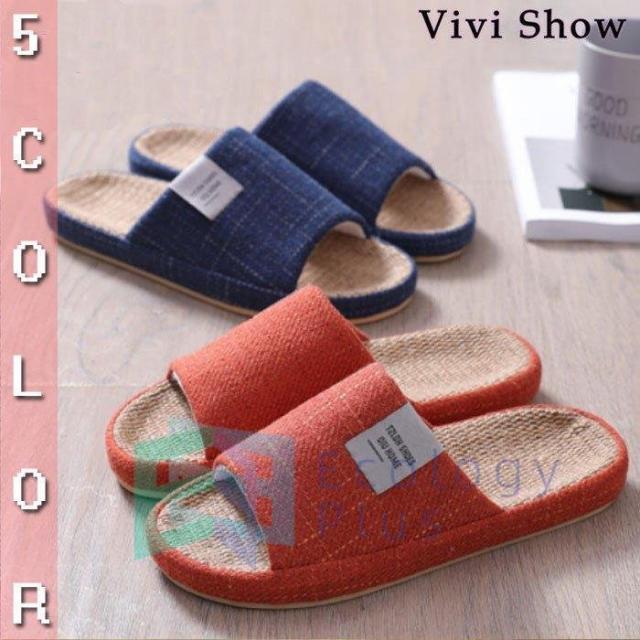 激安ブランド スリッパ レディース メンズ 綿麻 室内用 来客用 ルームシューズ カップル ペアルック 軽量 男女兼用 快適 おしゃれ 新しい到着 Sportsclubnaples Org