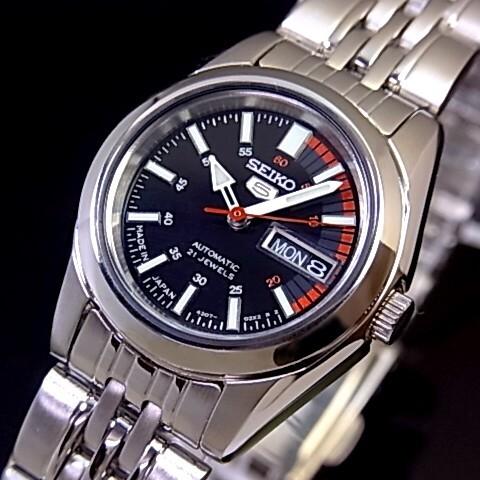 Seiko セイコー 自動巻 レディース腕時計 Seiko5 セイコー5 メタルベルト ブラック文字盤 Made In Japan 海外モデル Syma43j1の通販はau Pay マーケット Bright キャッシュレス還元対象店 商品ロットナンバー