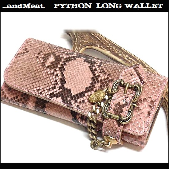 【30%OFF】 送料無料【...andMeat.】アンドミート 本革/蛇革/メンズ/レディース/長財布 パイソンロングウォレット ピンク, ストール帽子のJPコンセプト:28bf8bb4 --- kzdic.de 【30%OFF】 送料無料【...andMeat.】アンドミート 本革/蛇革/メンズ/レディース/長財布 パイソンロングウォレット ピンク, ストール帽子のJPコンセプト:28bf8bb4 --- kzdic.de