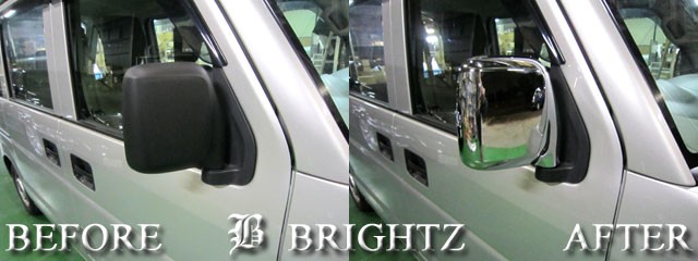 BRIGHTZ グレイス GM メッキドアミラーカバー MIR-SID-069 GM4 GM5 GM6